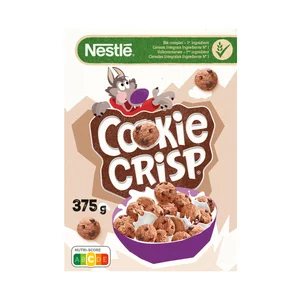 NESTLÉ Cereales chocolate con sabor a Cookies 375 g.