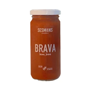 SESMANS ORGANIC Salsa brava bio ecológica SESMANS ORGANIC 240 ml.
