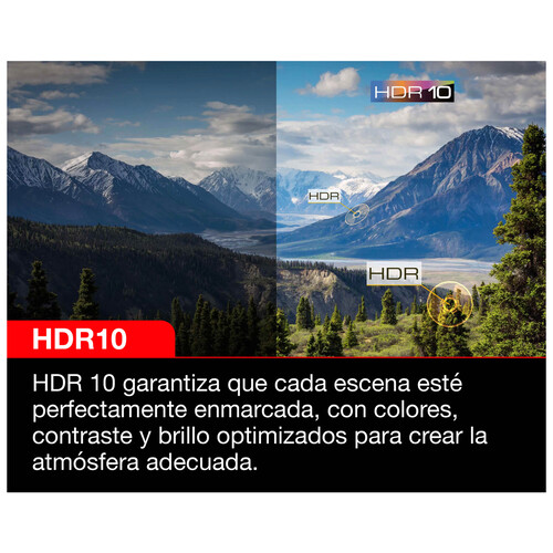 Televisión 165,1 cm (65) LED TCL 65P635 4K, HDR10, SMART TV, WIFI, BLUETOOTH, TDT T2, USB reproductor, 3HDMI, 60HZ.