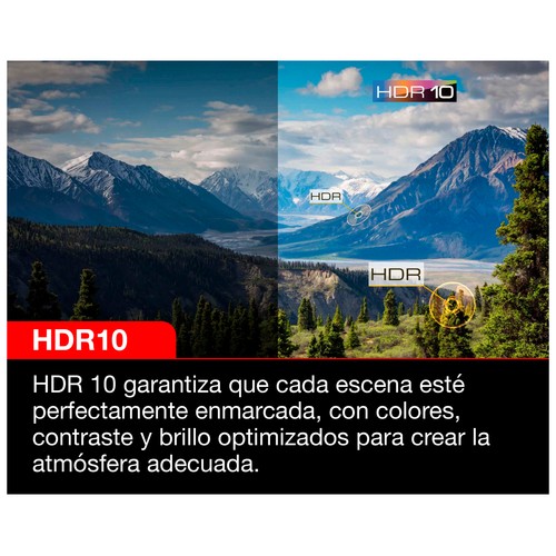 Televisión 165,1 cm (65") LED TCL 65P635 4K, HDR10, SMART TV, WIFI, BLUETOOTH, TDT T2, USB reproductor, 3HDMI, 60HZ.