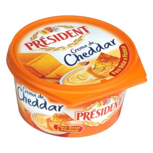 PRESIDENT Crema de queso cheddar 125 g.