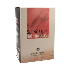 MOLÍ DE POMERÍ Sal rosa del Himalaya MOLÍ DE POMERÍ 250 g.