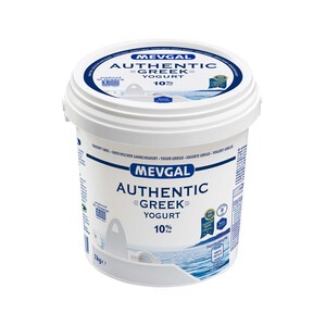 Imagen de MEVGAL Yogur griego 10% materia grasa, sabor natural 900 g.