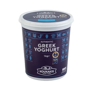 Yogur griego natural (10% materia grasa) 1 kg.