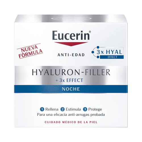 EUCERIN Crema de noche con acción antiedad EUCERIN Hyaluron filler 50 ml.