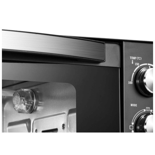 Horno de sobremesa con convección COMELEC HO 3800 IE, 1800W, capacidad 38L, luz interior.