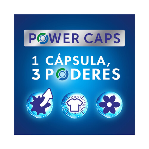 WIPP EXPRESS Detergente en cápsulas para lavadora WIPP Power 33 lavados.
