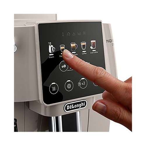 Cafetera superautomática DE'LONGHI Magnifica Start Beige ECAM220.50.BG, 15bar, café en grano o molido, 2 tazas.