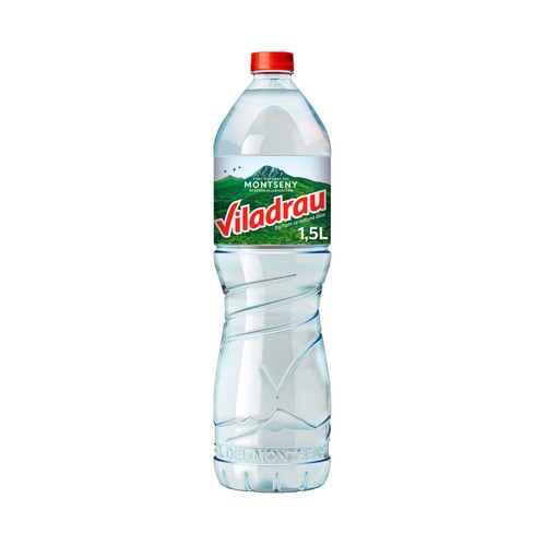 VILADRAU Agua mineral botella de 1,5 l.