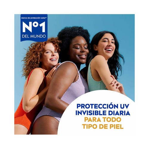 NIVEA Sun Protector solar facial de uso diario con FPS 50+ (muy alto) 40 ml.