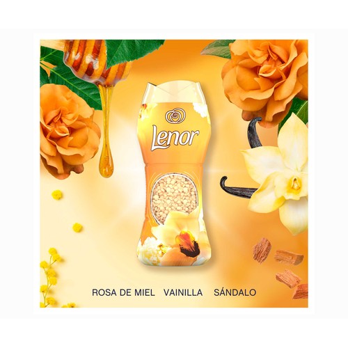 LENOR Perlas orquídea dorada 195 gr. 16 ds