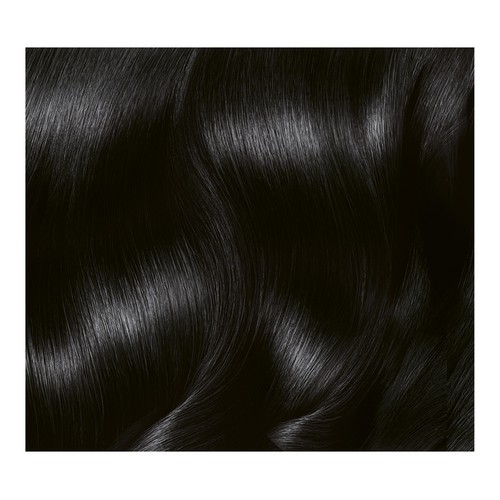 GARNIER Color sensation Coloración permanente e intensa reutilizable con bol y pincel, tono 1.0 Ultra negro.