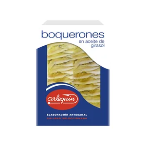 ARLEQUIN Boquerones en aceite de girasol 60 g. 