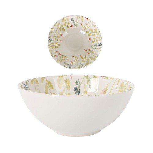 Bol cereales 16cm bouquet Mónaco brillo. SANTA CLARA