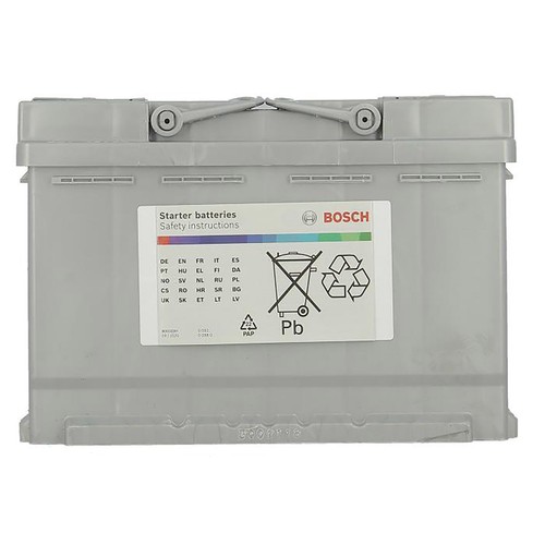 Batería de coche 70Ah BOSCH AGM, arranque 760A,12V,
