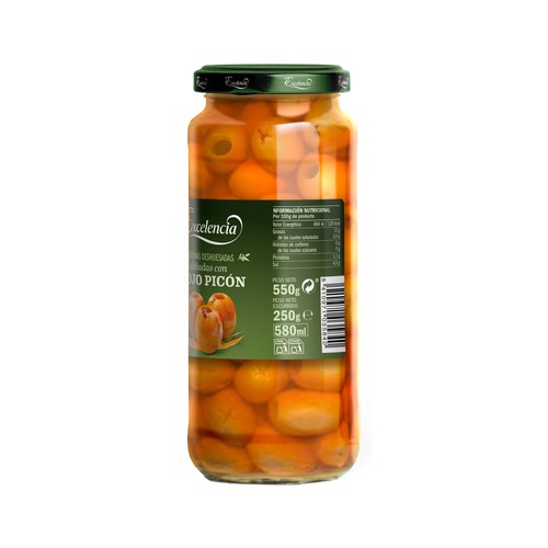 EXCELENCIA aceitunas deshuesadas aliñadas mojo picón 150g