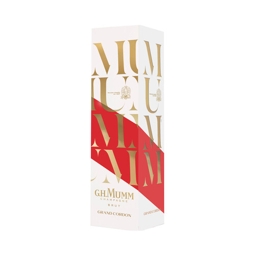 G.H.MUMM Gran cordon rouge Champagne elaborado en Francia botella de 75 cl.
