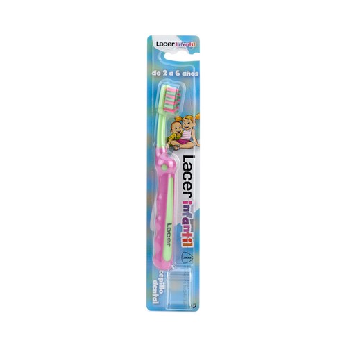 LACER Cepillo de dientes para niños de 2 a 6 años.