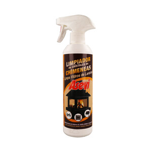 ASEVI Limpiacristales de pistola especial chimeneas ASEVI 475 ml.