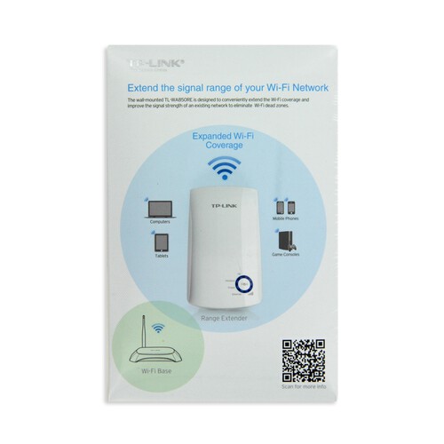 Extensor de cobertura Wi-Fi TP-LINK TL-WA850RE, 300Mbps, puerto - Main Image