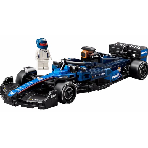 LEGO Speed Champions coche de carreras Williams Racing FW46 F1 77249, 263 piezas, +10 años.