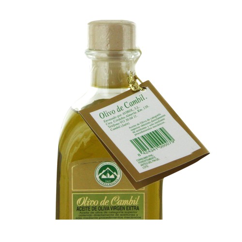 OLIVO DE CAMBIL Aceite de oliva virgen extra frasca de 250 ml.