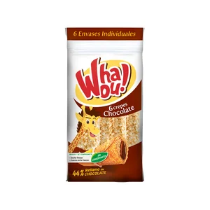 WHAOU! Crepes Rellenos de Chocolate 6 uds. 192 gr,
