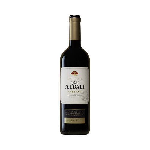 VIÑA ALBALI  Vino  tinto reserva con D.O. Valdepeñas botella de 75 cl.