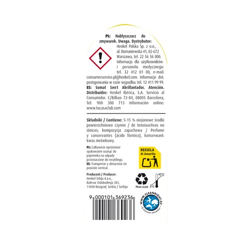 SOMAT Abrillantador olor limón 500ml 