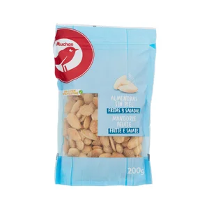 PRODUCTO ALCAMPO Almendras sin piel, fritas y saladas 200 g.