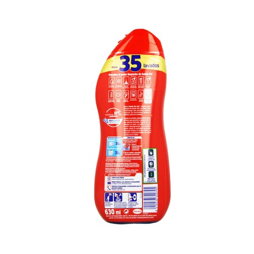 SOMAT Detergente lavavajilas duplo (antiolores-antigrasa) 650 ML. + 650 ML.