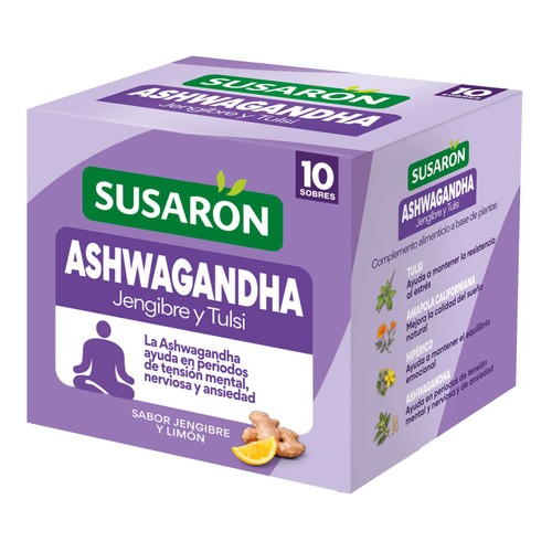 SUSARON Infusión de jengibre y tulsi 10 uds.