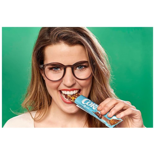 CORNY Barritas de cereales con chocolate con leche, sin azúcares añadidos 6 x 20 g.
