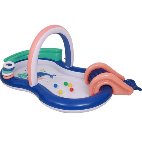 Centro de juego hinchable 220x122x104cm  ONE TWO FUN.