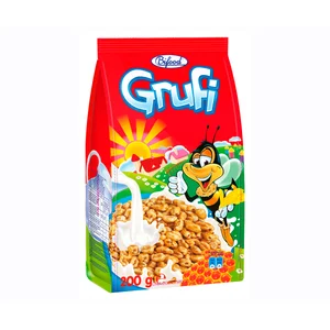 BIFOOD Cereales inflados con miel grufi 200 g.