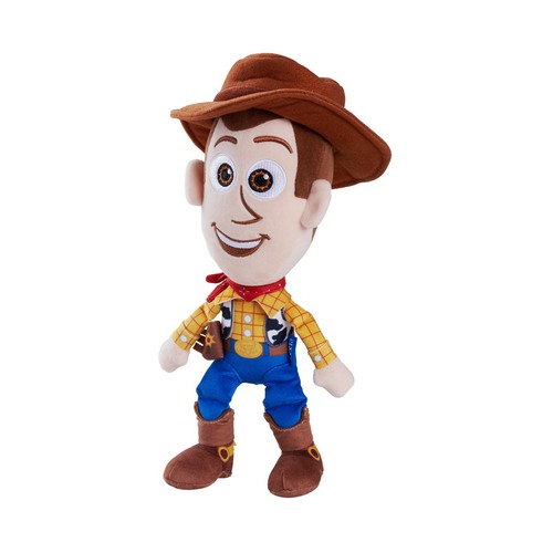 Peluche 25cm Woody, Toy Story 5 Pixar, suave y detallado. SIMBA.