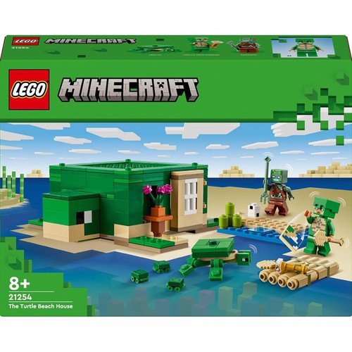 LEGO Minecraft la casa tortuga de la playa 21254.