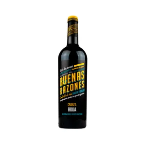 BUENAS RAZONES  Vino tinto crianza D.O. Ca. Rioja botella 75 cl.