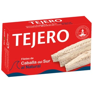 Filetes de caballa de Andalucía al natural 80 g