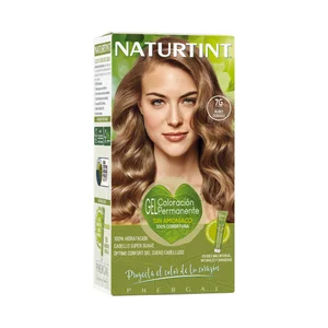 NATURTINT Gel de coloración permanente sin amoníaco, tono 7G rubio dorado NATURTIN.