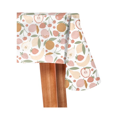 Mantel PEVA estampado 140x140cm, 55%PEVA 45%franela. DOSAN