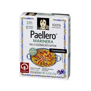 Imagen de CARMENCITA Sazonador para paella a la marinera CARMENCITA caja de 12 g.