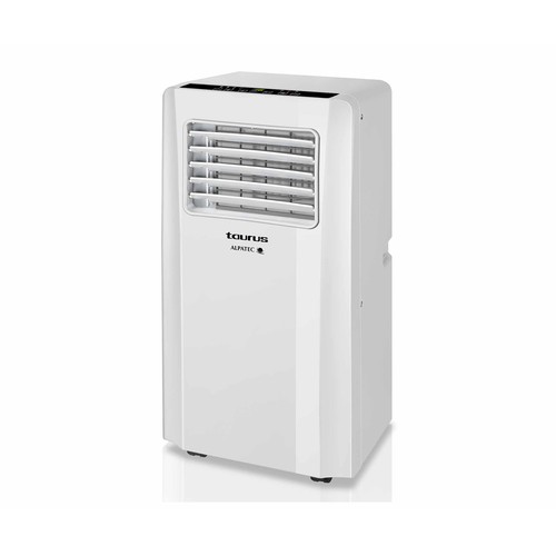 Aire acondicionado portátil TAURUS AC 2600 KT, 2.250 frig/h, A, gas R290. (Hasta 25m² aprox.).