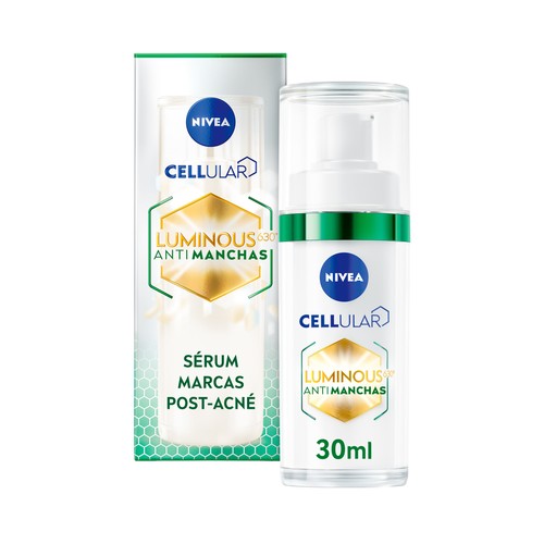 NIVEA Cellular luminous 630º Sérum facial antimanchas, post acné 30 ml.