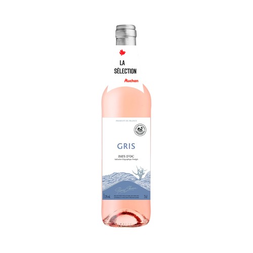 PIERRE CHANAU Gris Vino rosado de Francía con I.D.P Pays d´oc botella 75 cl.
