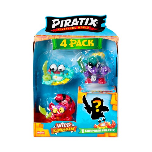 Piratix Wild Kingdom Four Pack, modelos surtidos MAGIC BOX