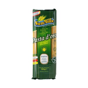 SAM MILLS Pasta Espaguetis, pasta sin gluten SAM MILLS, 500 g.