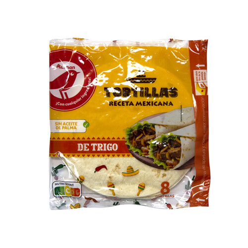 PRODUCTO ALCAMPO Tortillas de trigo PRODUCTO ALCAMPO 320 g. 8 uds.