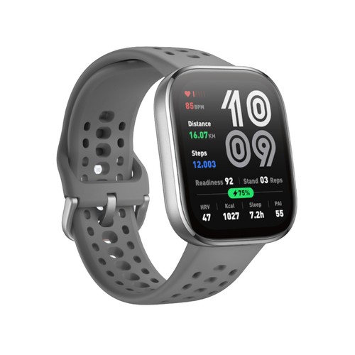 Smartwatch AMAZFIT Bip 6 Charcoal, pantalla 5cm (1.97"), conectividad bluetooth 5.2, asistente de voz.