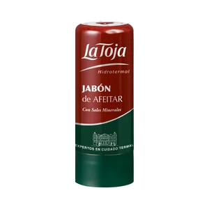 LA TOJA Jabón afeitar en barra, para se aplicado con brocha LA TOJA 50 ml.